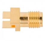 RF Connector SMA PCB End Launch Jk 50 Ohm 0.062 High Freq (Jack, Female) 